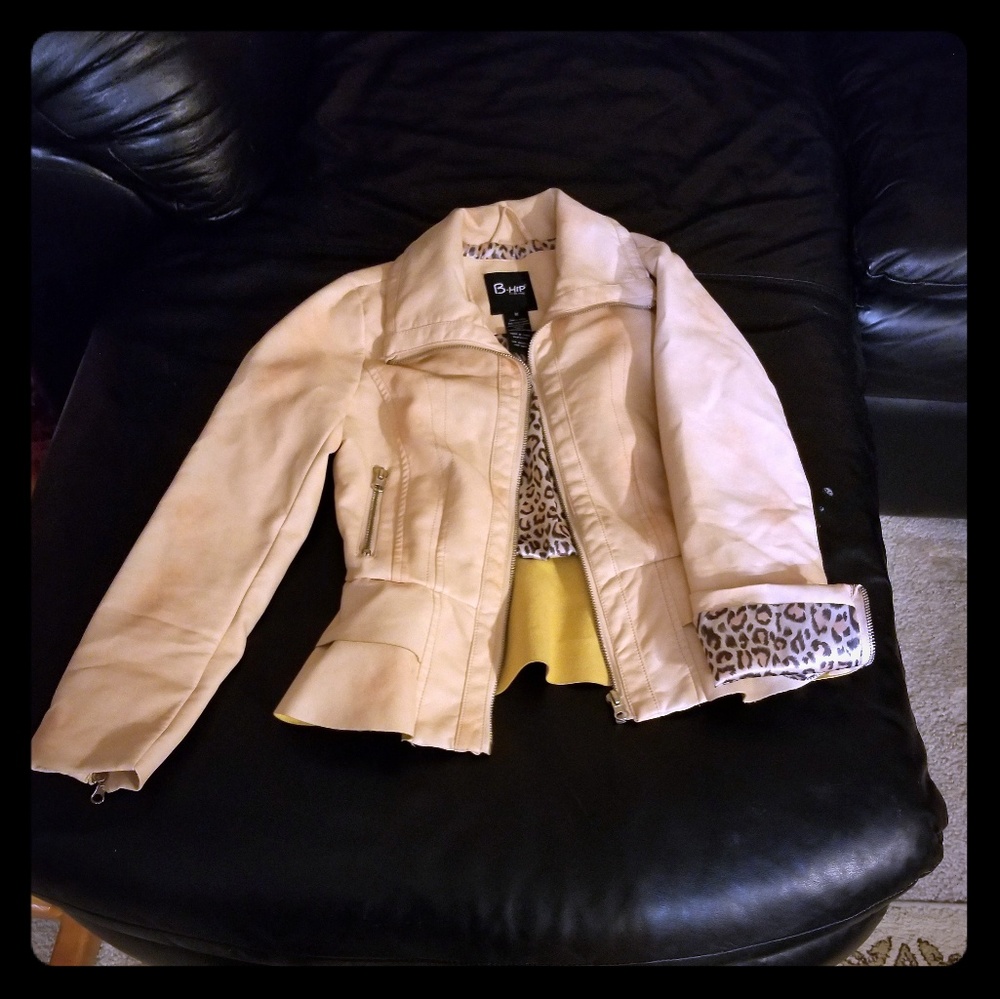 Pleather jacket